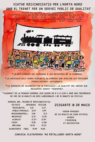 18Maig No Retallades en Metro València