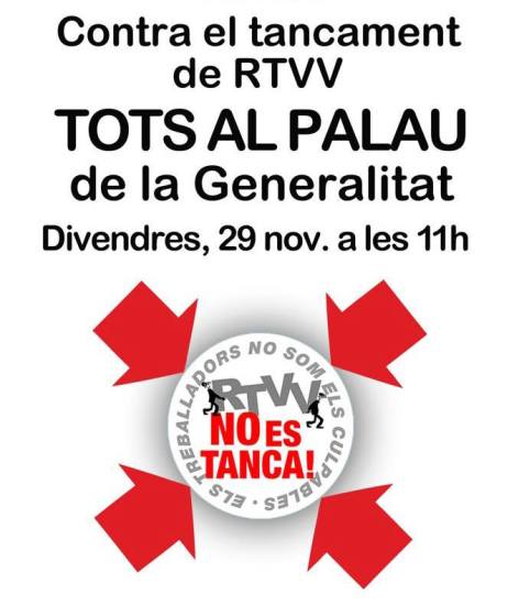 No al tancament RTVV